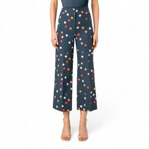 Akris Punto Chieko Pants Sz 6 | Bold Dotted Y2K Streetwear